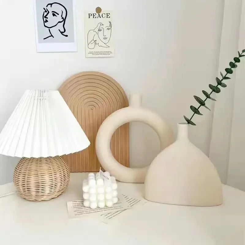 Sculptural Ceramic Flower Vase