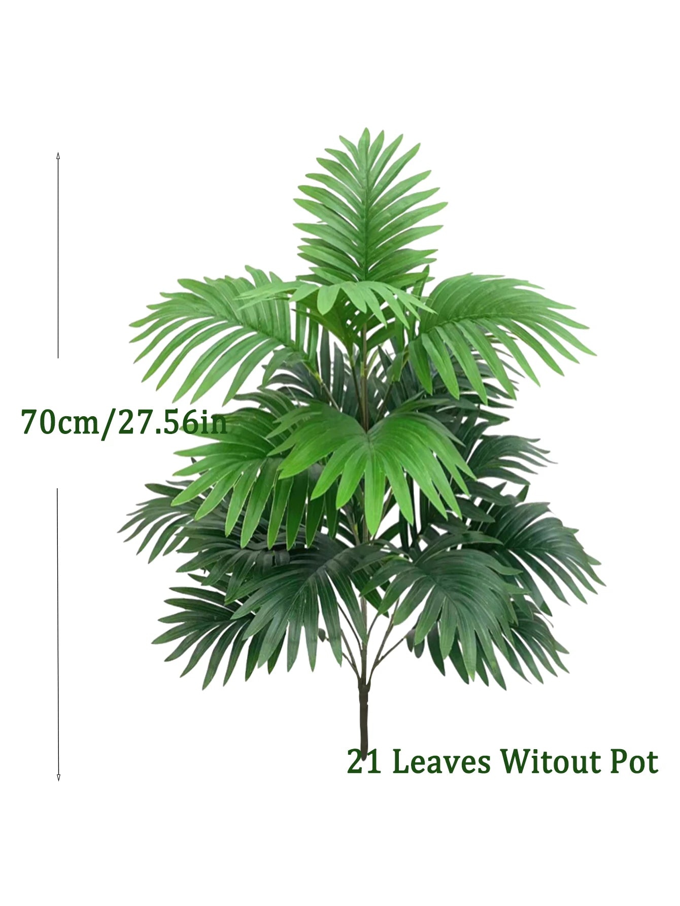 Tropical Greenery Faux Vine with Monstera Leaves