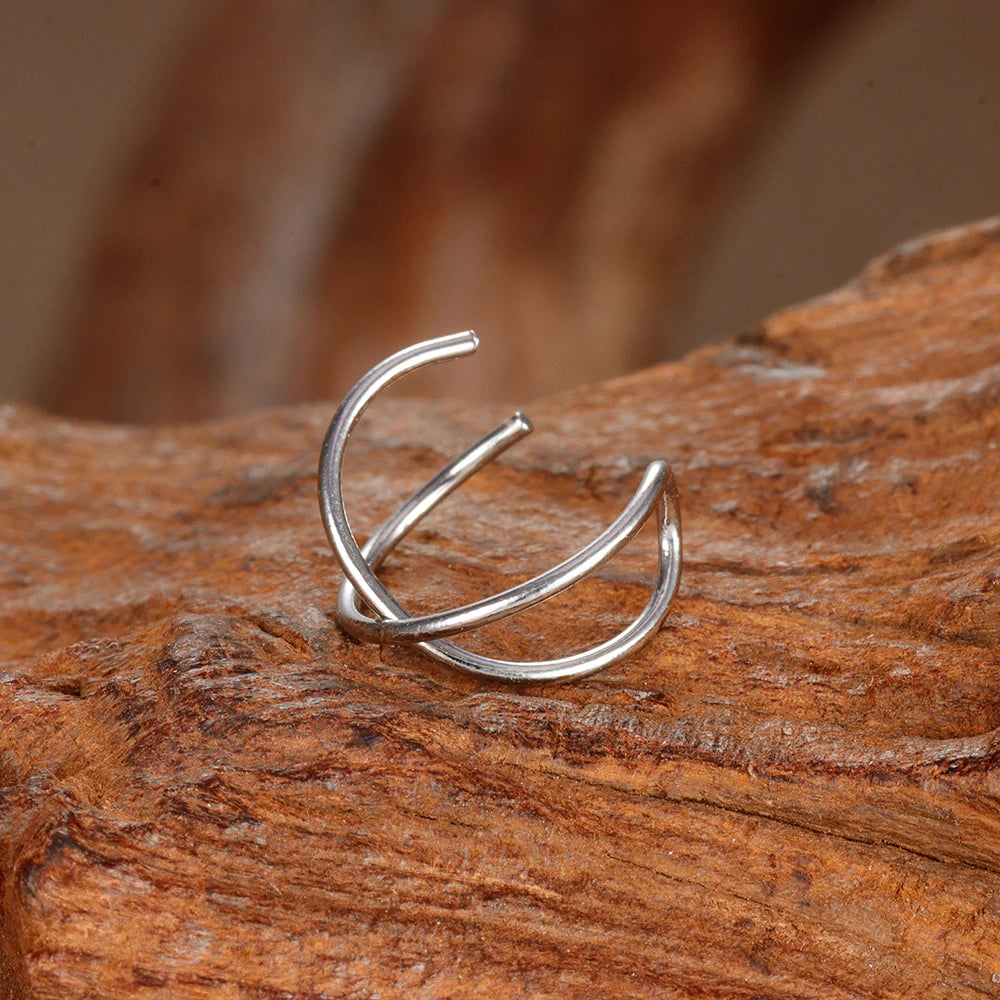 Classic Buckle Earring