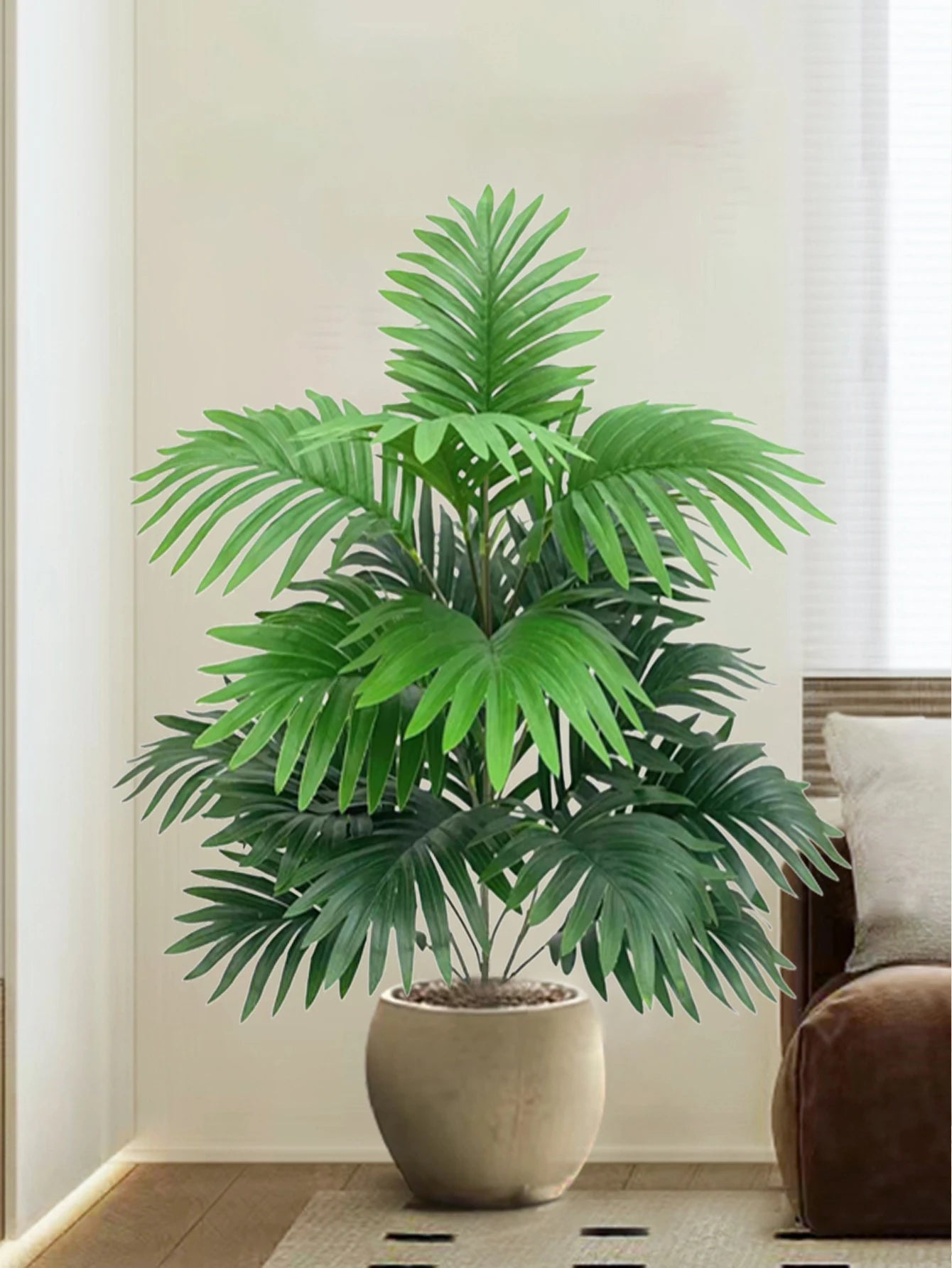 Tropical Greenery Faux Vine with Monstera Leaves