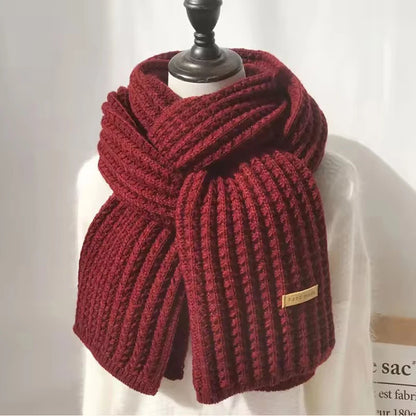 Long Knitted Winter Wrap