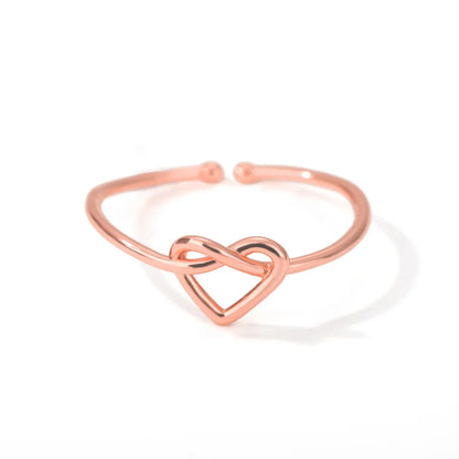 Elegant Gold Heart Ring