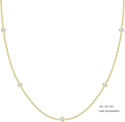 Moonlit Dots Necklace