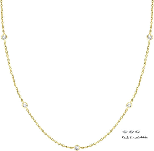 Moonlit Dots Necklace