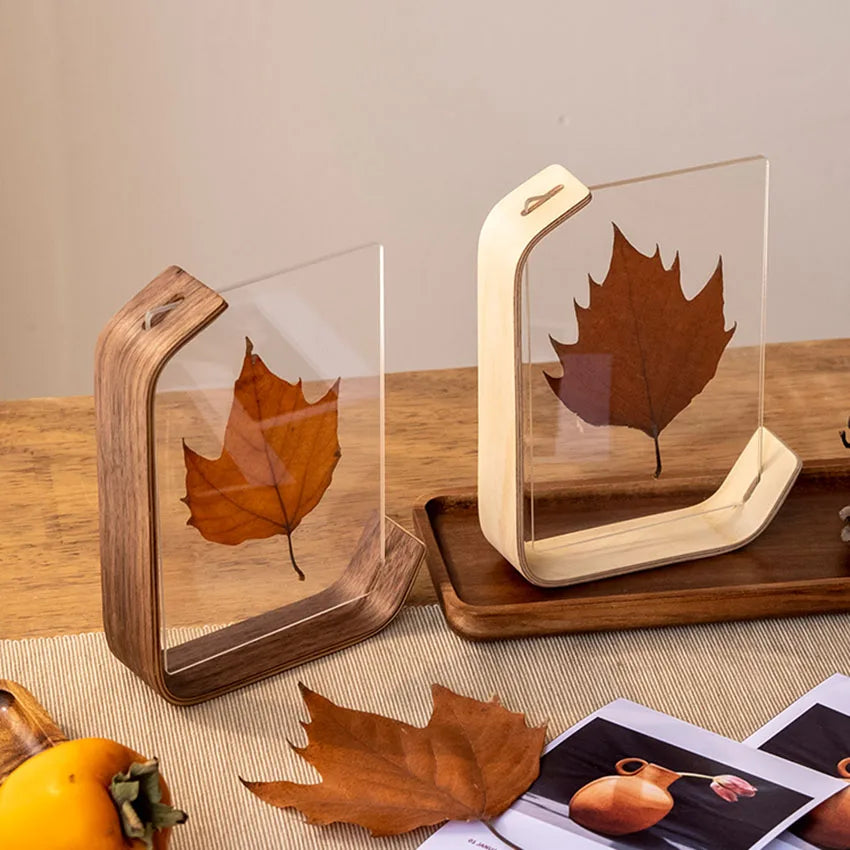 Timber Edge Glass Frame