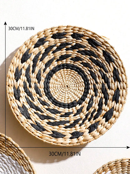 Handwoven Wall Basket Set