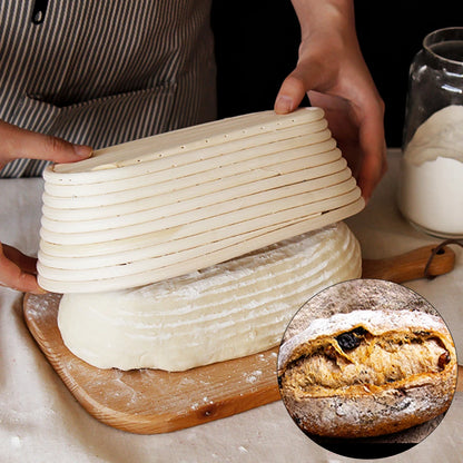 Artisan Rattan Baking Basket