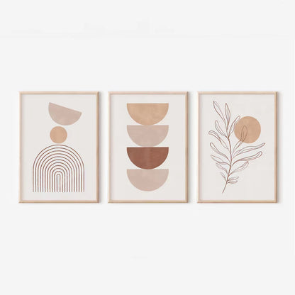 Modern Bohemian Wall Art Set