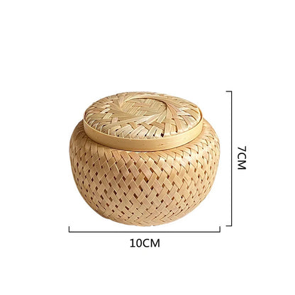 Woven Bamboo Basket