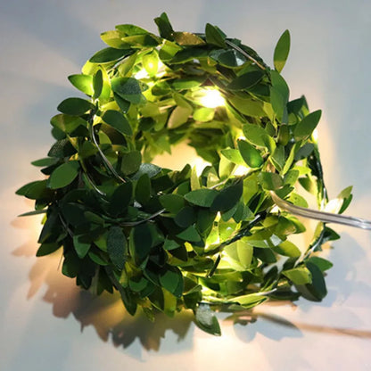 Elegant Leaf Fairy Lights