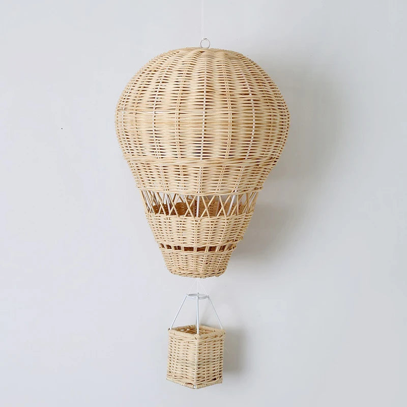 Boho Woven Hot Air Balloon