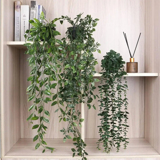 Potted Hanging Vines Decor