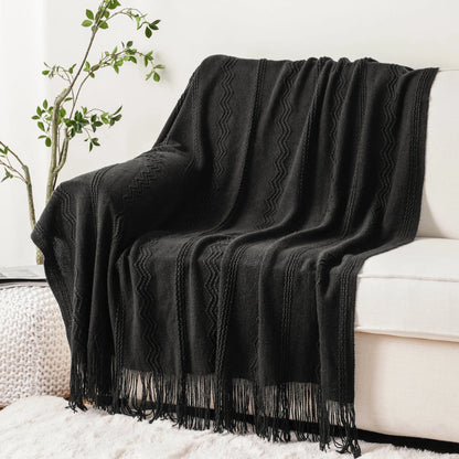 Knitted Sofa Blanket