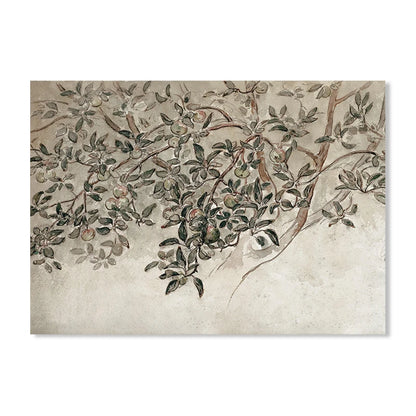 Botanical Apple Branch Sketch