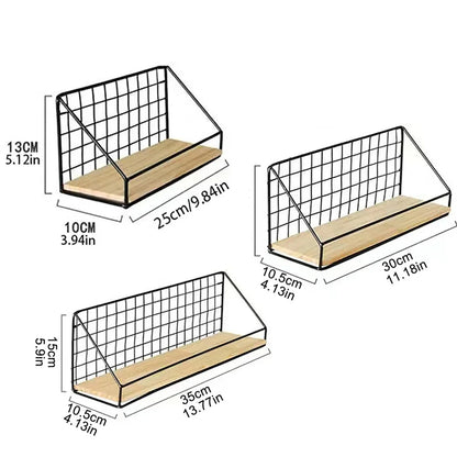Iron Wall Mounted Baskets