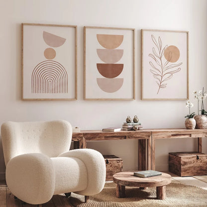Modern Bohemian Wall Art Set