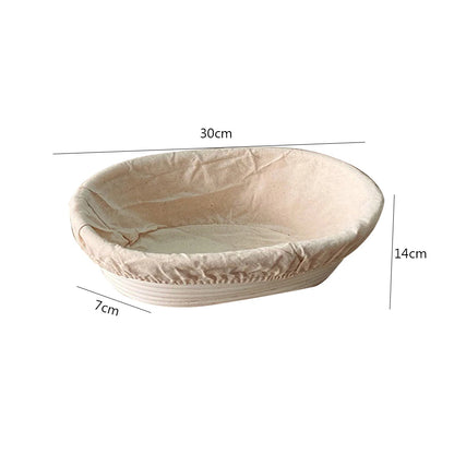 Artisan Rattan Baking Basket