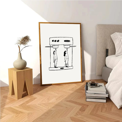 Kitchen Cafe Coffee Canvas
