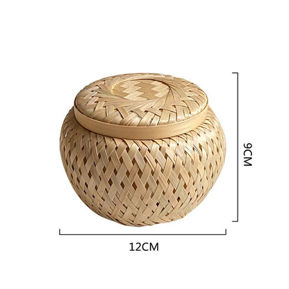 Woven Bamboo Basket