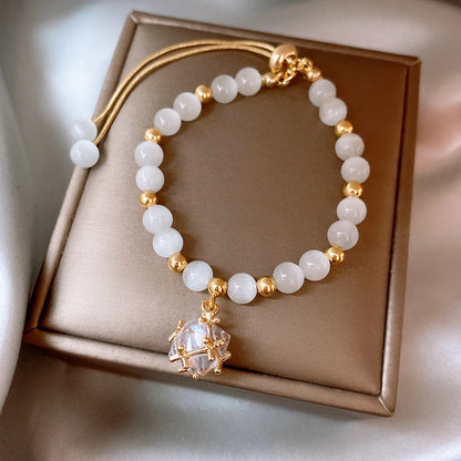 Crystal Bead Bracelet