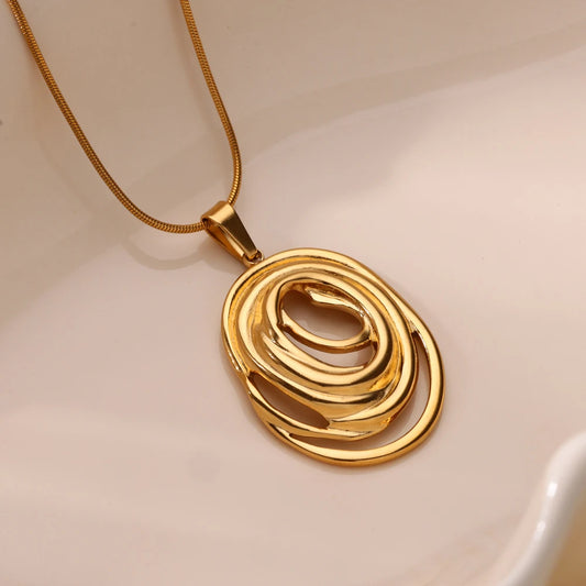 Oval Glow Necklace