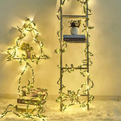 Elegant Leaf Fairy Lights