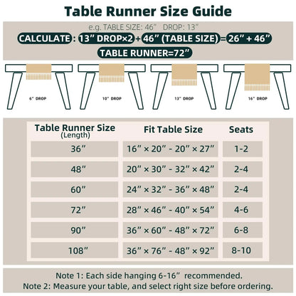 Rustic Boho Table Runner