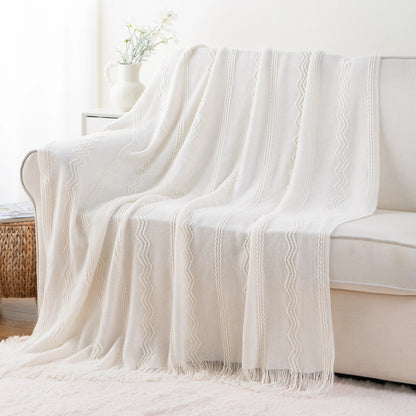 Knitted Sofa Blanket