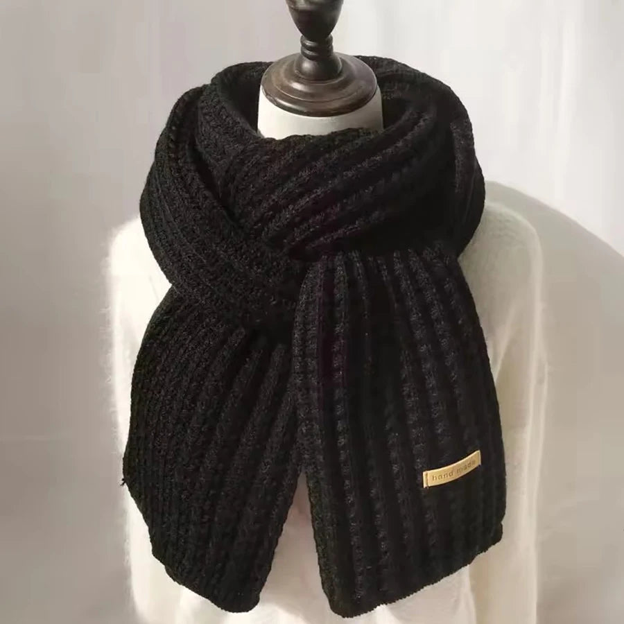 Long Knitted Winter Wrap