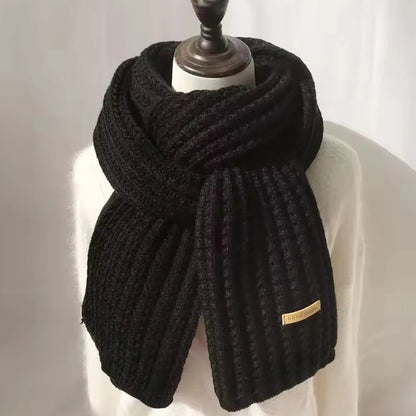 Long Knitted Winter Wrap
