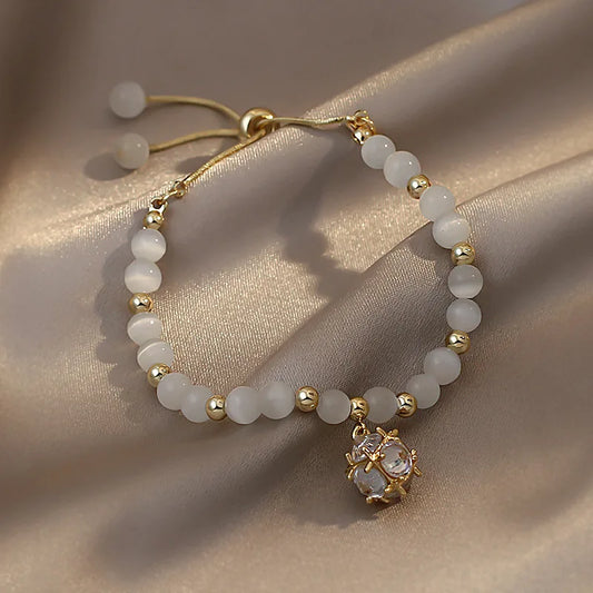 Crystal Bead Bracelet