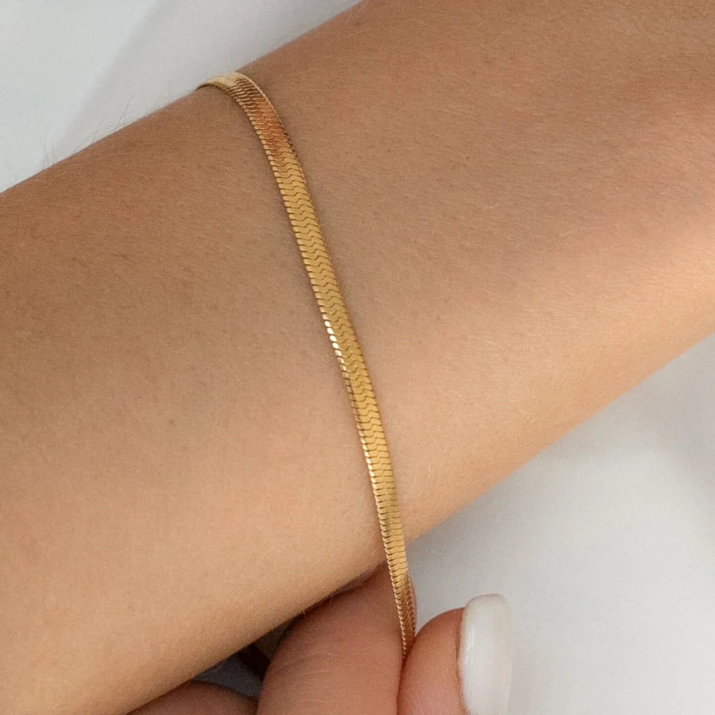 Gold Chain Bracelet