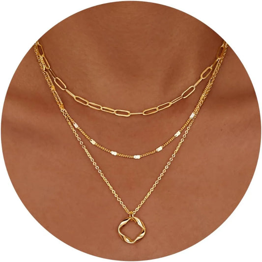 Layered Chain Necklace