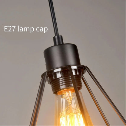 Industrial Iron Pendant Light