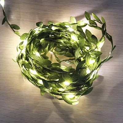 Elegant Leaf Fairy Lights
