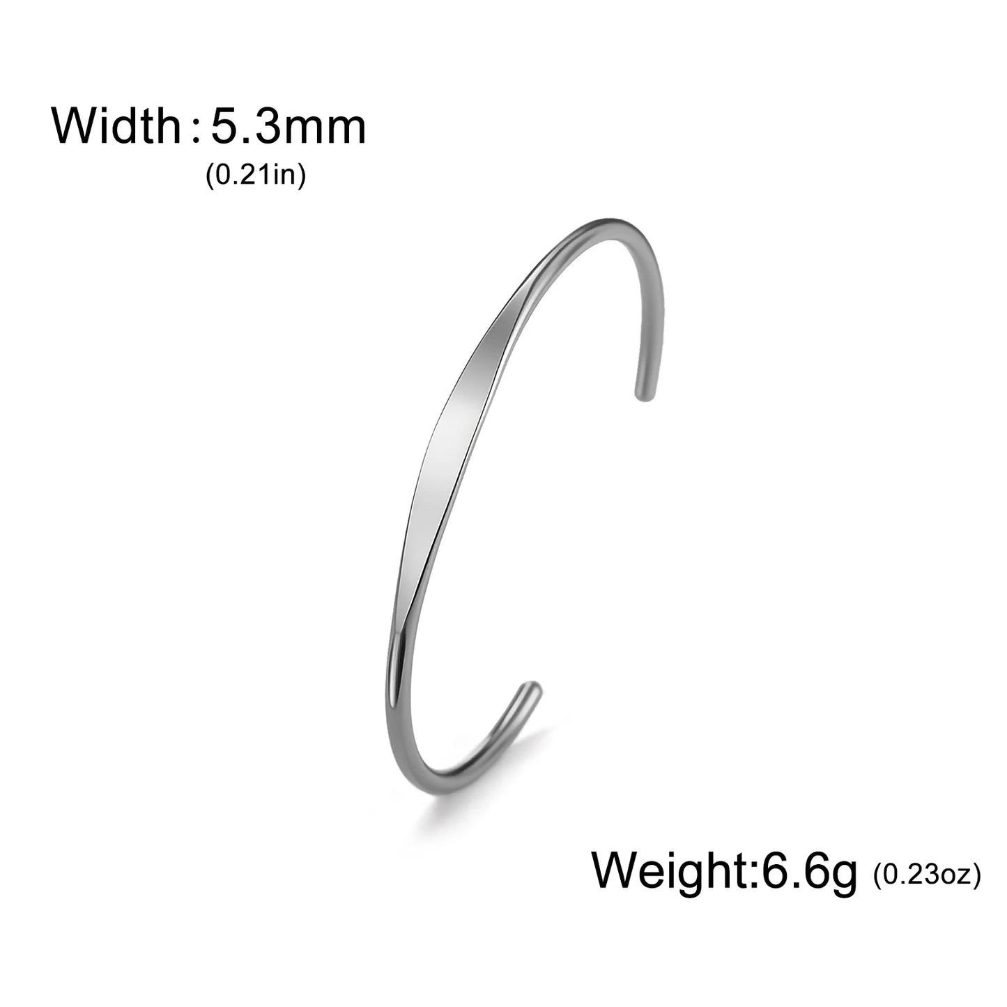 Glossy Gold Bangle