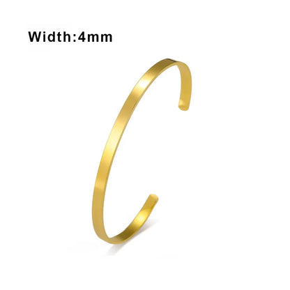 Glossy Gold Bangle