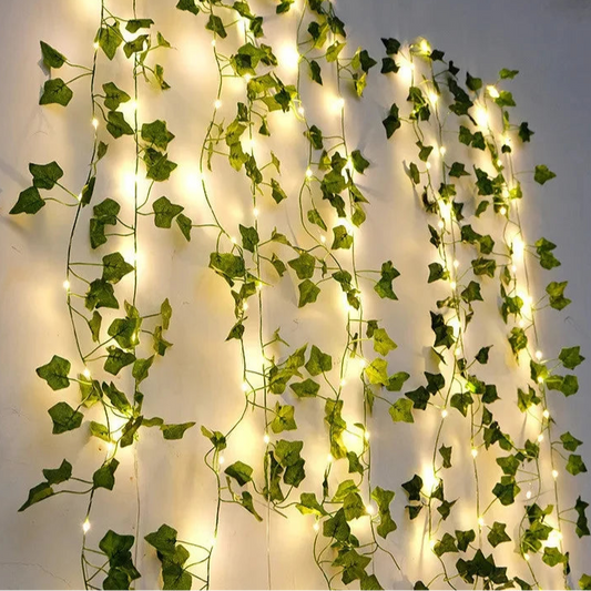 Evergreen Lighted Ivy Drape