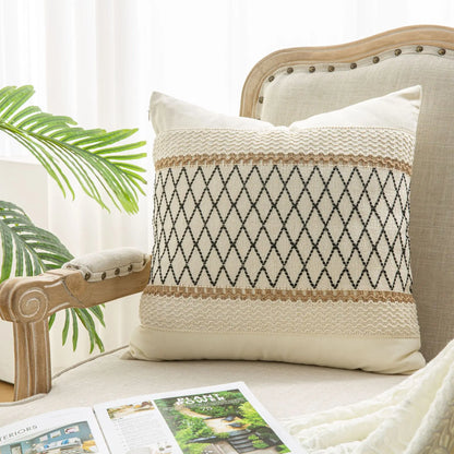 Rustic Charm Accent Cushion