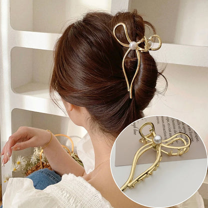 Gold S Shaped Hair Clip