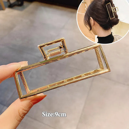 Gold S Shaped Hair Clip