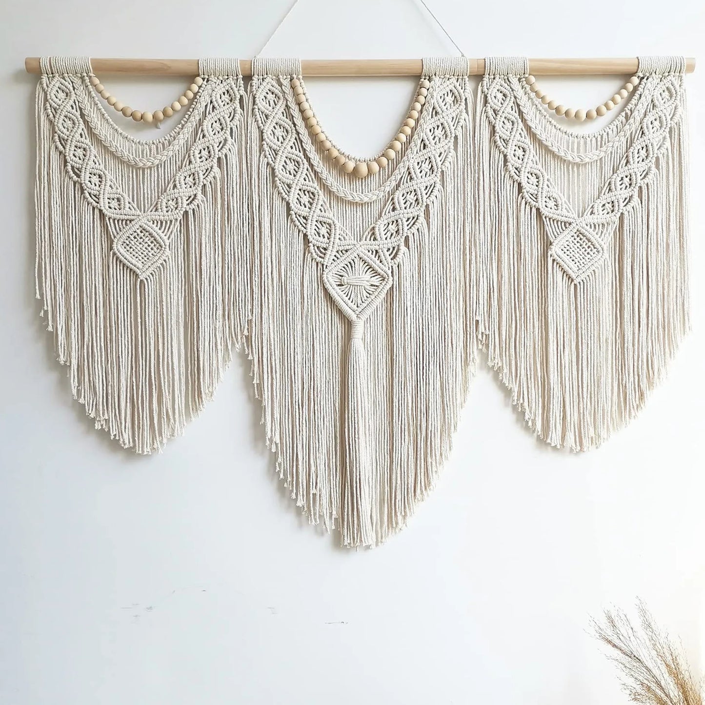 Creamy Cotton Macrame Wall Decor