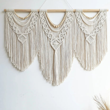 Creamy Cotton Macrame Wall Decor