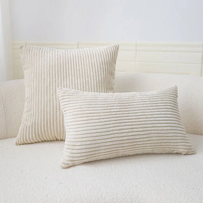 Minimalist Corduroy Pillow Cover