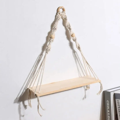 Decorative Macrame Shelf