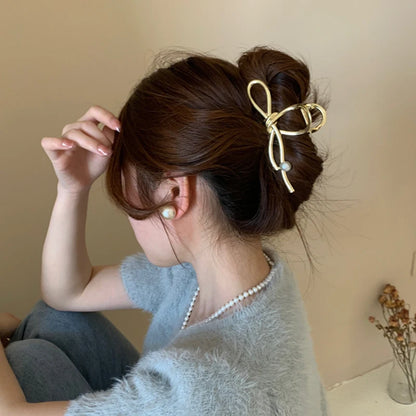 Gold S Shaped Hair Clip