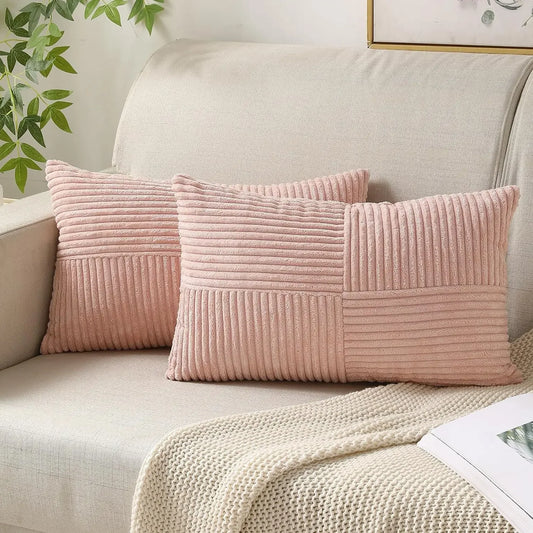 Soft Corduroy Cushion Covers