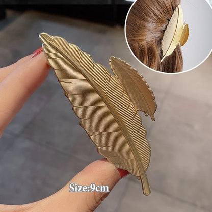 Gold S Shaped Hair Clip