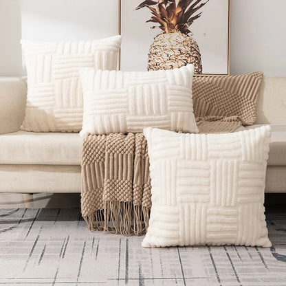 Fluffy Throw Pillow Cover