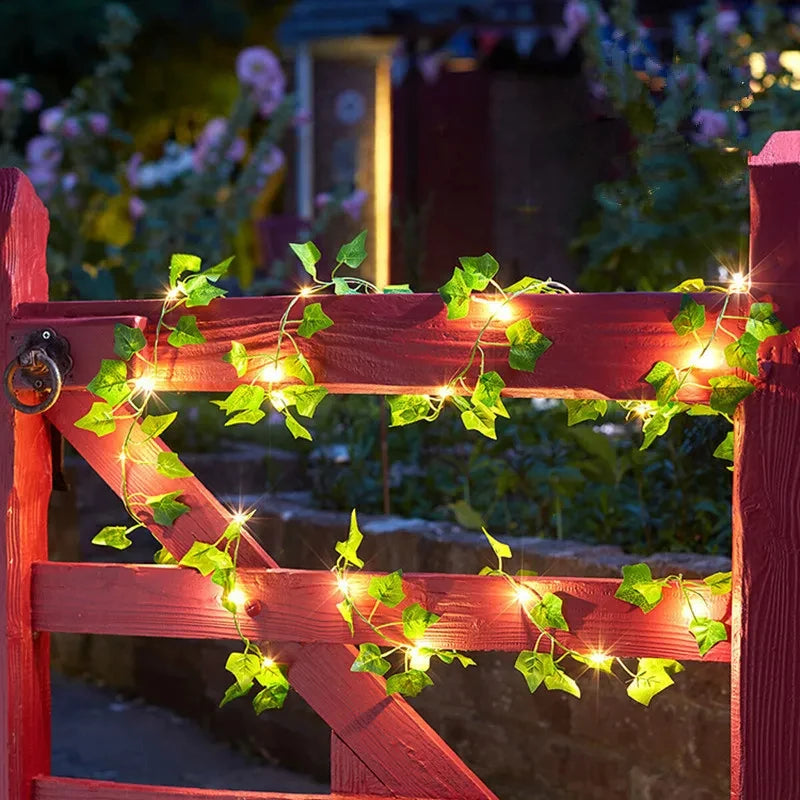 Evergreen Lighted Ivy Drape